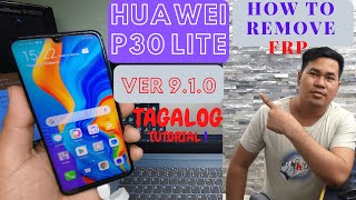 HUAWEI P30 LITE ( MAR-LX2 ) VER 9.1.0 FRP REMOVED USING FRP KEY..