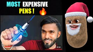 10₹ VS 50000₹ PEN REACTION