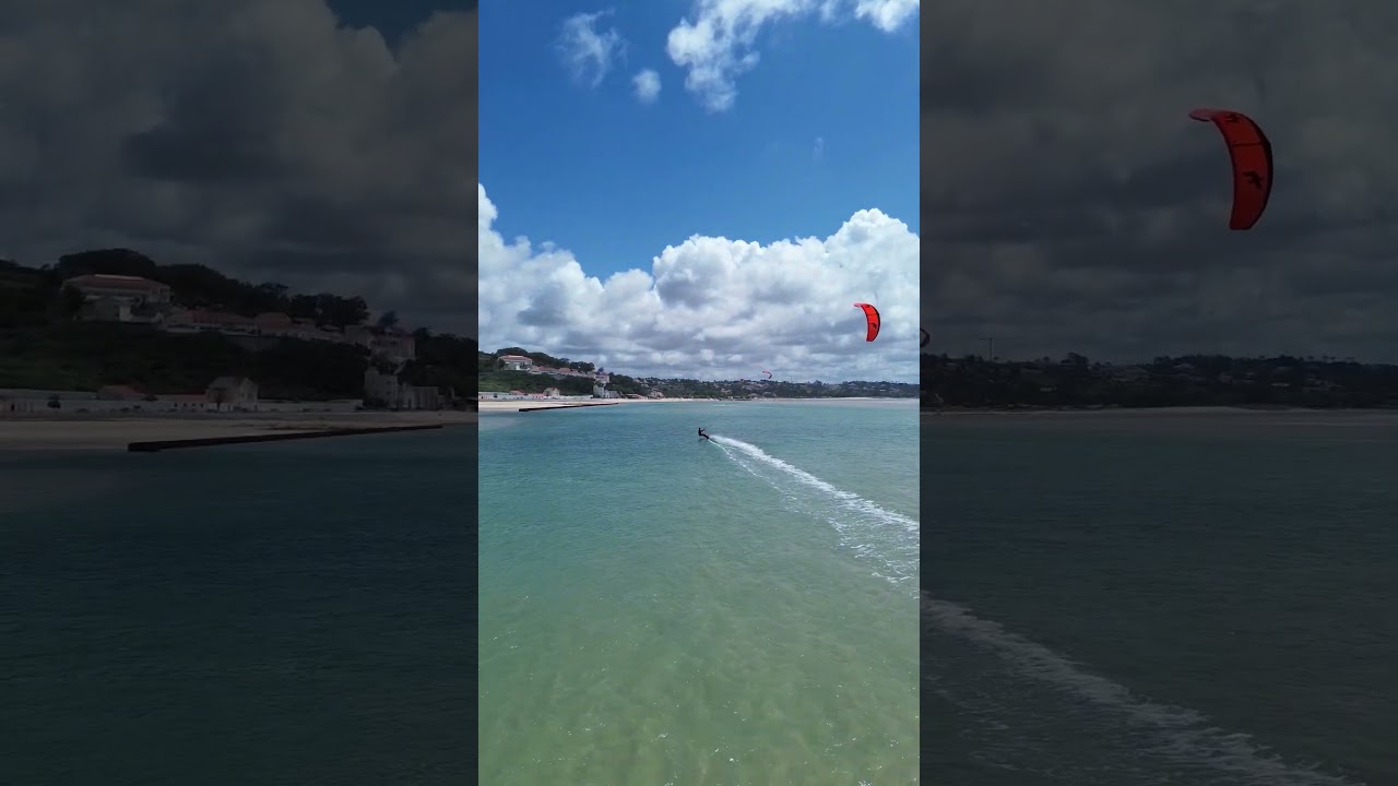 Kitesurf spot Portugal : Obidos Lagoon (1h from Lisbon)