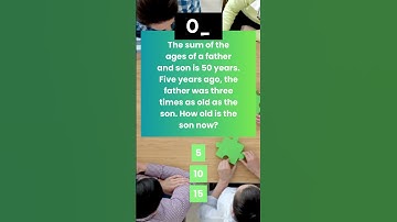 Only genius can solve this age puzzle | Brain teaser | Brain storm     @SpeedyScholarsquiz  #riddle