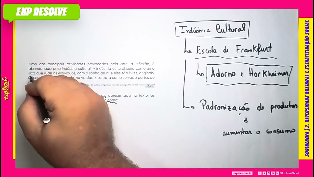 UMA DAS PRINCIPAIS ATIVIDADES PROVOCADAS PELA(...) | .DIVERSIDADE CULTURAL E ESTRATIFICAÇÃO SOCIAL