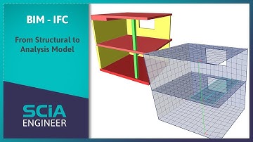 SCIA Engineer 24.0: BIM – IFC (from Structural to Analysis Model)