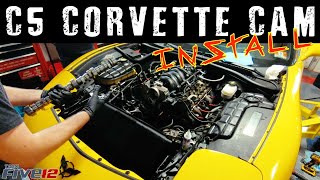 C5 Corvette Cam Install | YellowVette04's C5 Corvette Is CAMMED! We Didn't Expect This Issue Tho...