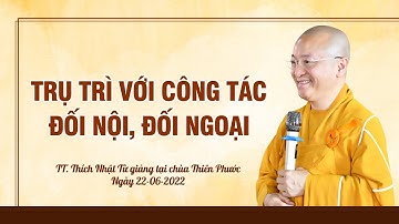 🛑Trực tiếp: TT. Thích Nhật Từ trả lời vấn đáp Phật Pháp cho chư Tăng, Ni tại Chùa Thiên Phước