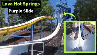 Lava Hot Springs - Purple Slide