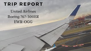 TRIP REPORT United Airlines - Boeing 767-300ER