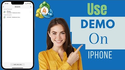 How To Use MetaTrader 4 Demo Account On iPhone | MetaTrader 4 Demo Tutorial