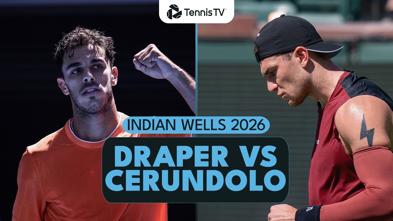 Jack Draper vs Francisco Cerundolo Highlights | Indian Wells 2026