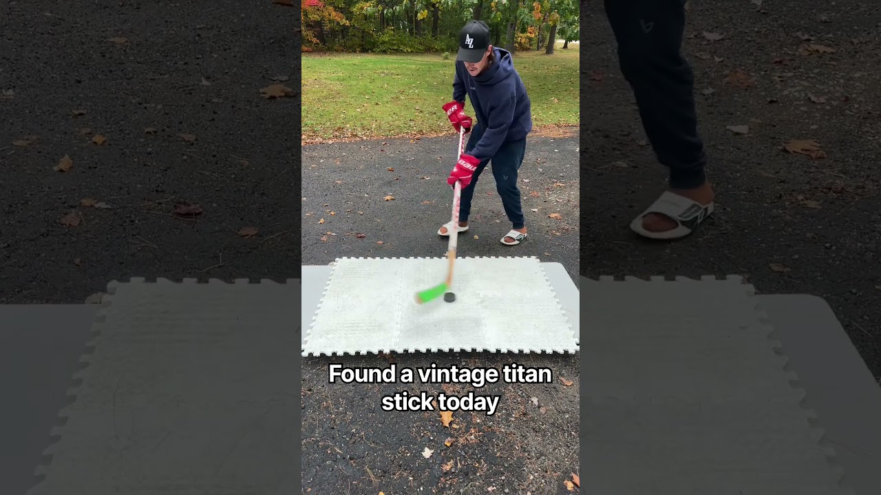 Found a vintage titan stick 🏒