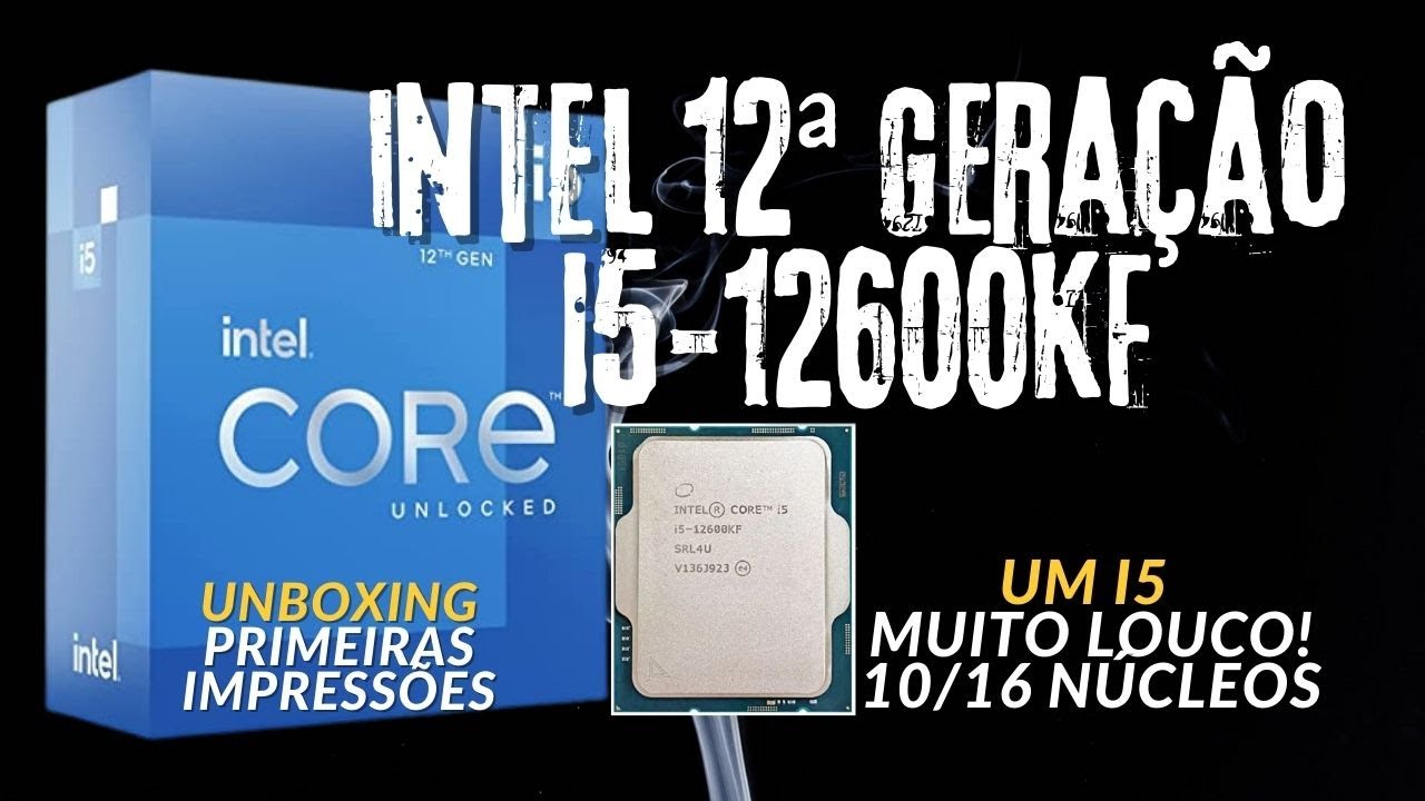 PROCESSADOR INTEL I5-12600KF. VEIO DO ALIEXPRESS SEM TAXA! SERÁ