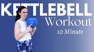 10 min Single Kettlebell Workout - Beginner Friendly
