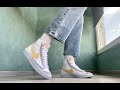 Распаковка заказа с ASOS, Nike Blazer Mid ‘77 Vintage, белые кроссовки в стиле колор блок