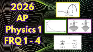 2026 AP Physics 1 FRQ's (All 4 Solutions) **NEW**