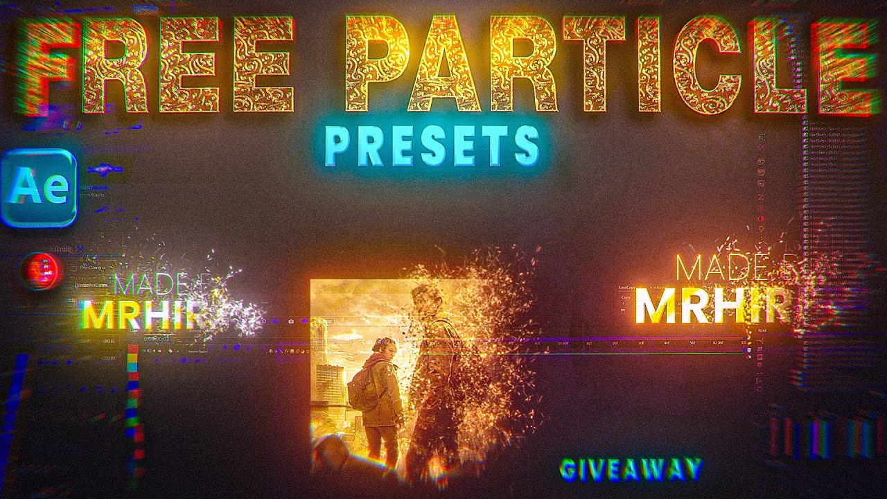 Пресеты частиц для редактирования | Учебное пособие по After Effect
