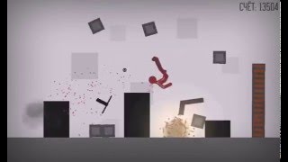 Stickman Dismount. Баг. Офисное кресло