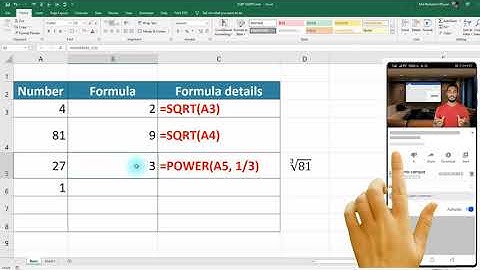 Math hacks || SQRT(Square Root), SQRTPI (Square Root Pi) and Power formula in Microsoft Excel