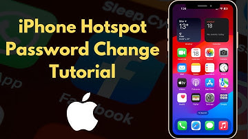 iPhone Hotspot Password Change Tutorial (IOS 17)