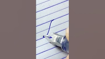 D in Cursive writing | Cursive writing A to Z #Shorts #cursivewriting #handwriting