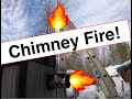 Chimney Fire On The Outdoor Wood Boiler! EP 108