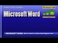 Microsoft Word - How to insert a screenshot image or icon