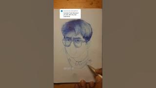 Gambar frost diamond only pen #frostdiamond #ballpenart #sketsawajah#portraitart #gambar #draw #art