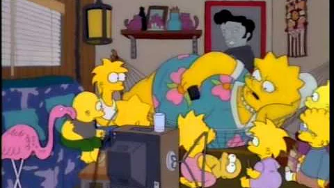 Mummas Watching Her Stories - Lisa The Simpson - S...
