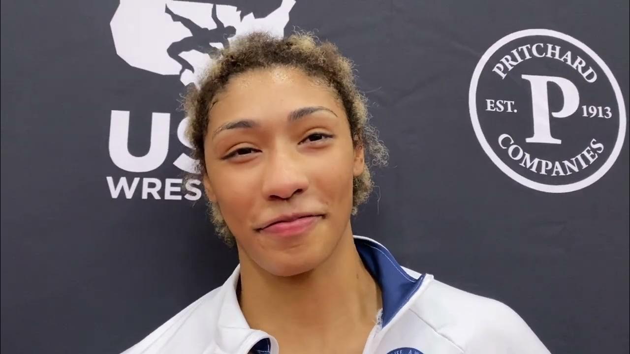 Kennedy Blades, 2023 U.S. Open women's freestyle champion at 76 kg