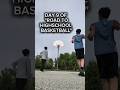 Day 9 of Road to Highschool Basketball Team #basketball #sports #athlete #shorts #fyp #viralvideo