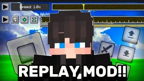 Best Replay Mod For MCPE 🔥 || How To Make Replay In Mobile 📲