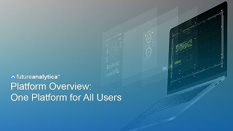 FutureAnalytica Platform Overview: One Platform for All Users | No Code AI Platform