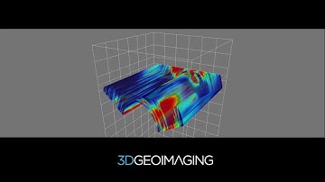 GPR longitudinal tunnel imaging animation (GPR-SLICE Software)