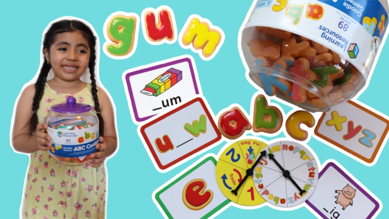 Learning Resources Goodie Game ABC Cookies YouTube