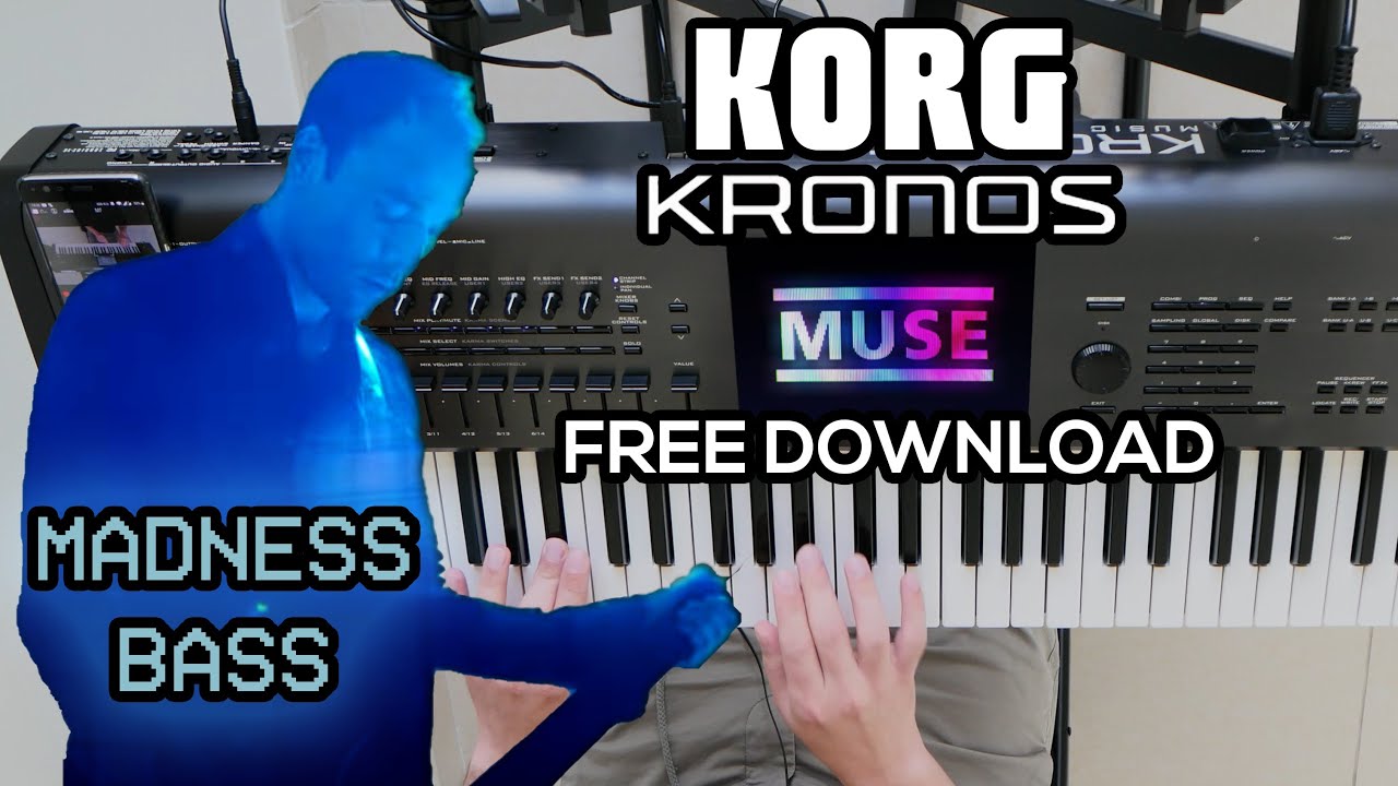 Kronos Sounds Muse Madness Synth Bass (Free Download) YouTube