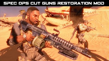 Spec Ops: The Line - Cut 2010 Guns Mod Release