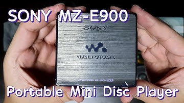 추억돋는 소니 MZ-E900 MD플레이어 잘 작동될까? #sony portable mini disc player