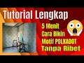 Dekorasi rumah dengan Cat dinding kamar motif Polkadot // dekorasi rumah minimalis low budget