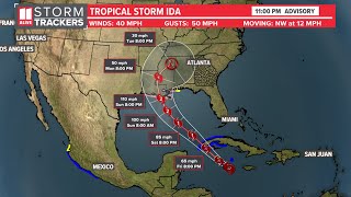 Famous Tracking the Tropics | Ida forecast, spaghetti model Wealth