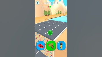 Shape-shifting Funny Race All Level Gameplay Walkthrough Master Level #637 BeamNG.drive #Shorts