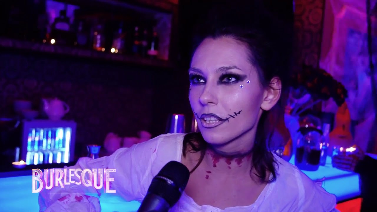 Стриптиз клуб Бурлеск в Одессе отмечает Halloween 2017 - YouTube