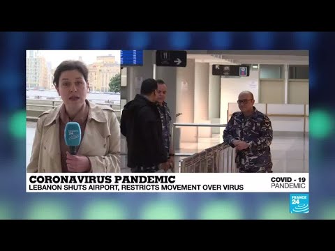 coronavirus-pandemic:-lebanon-shuts-airport,-restricts-movement-over-covid-19-virus