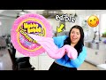 TURN THIS CANDY INTO SLIME CHALLENGE! Bubble Gum, Sour Patch Kids, Hershey using Chocolate Pen!