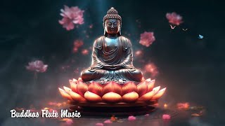 Buddha Meditation : Beautiful Lotus Lake | Spiritual Flute | Relaxing Music for Meditation, Zen