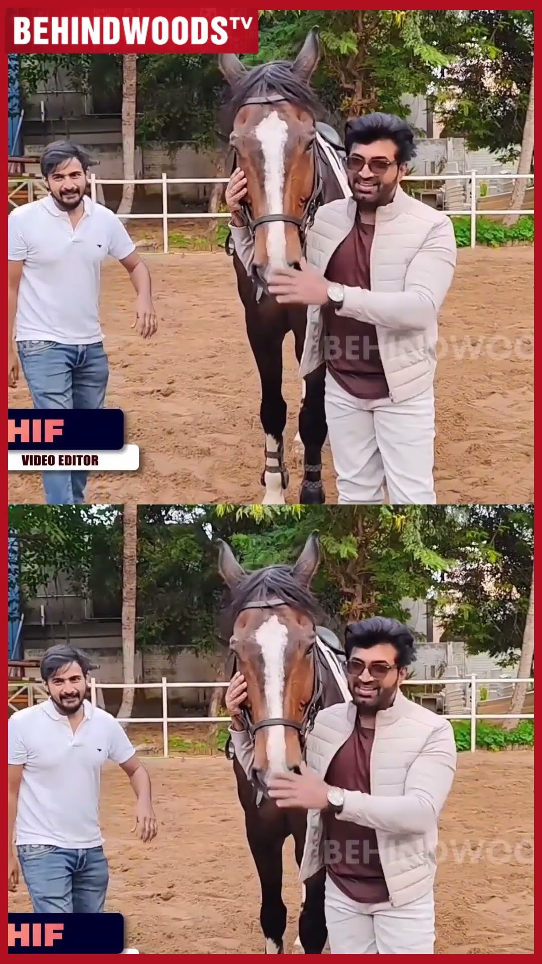 குதிரைல ராஜா மாதிரி கம்பீரமா உட்கார்ந்த Arun Vijay ?