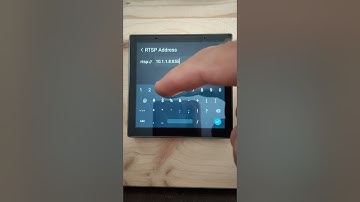 Adding RTSP stream to Sonoff NSPanel Pro