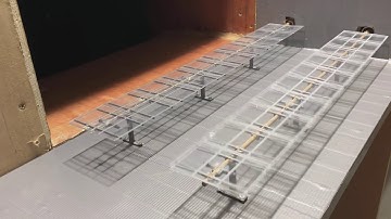 Torsional galloping of single axis solar tracker #formulawindy Uniovi Dept. Energy Wind Tunnel