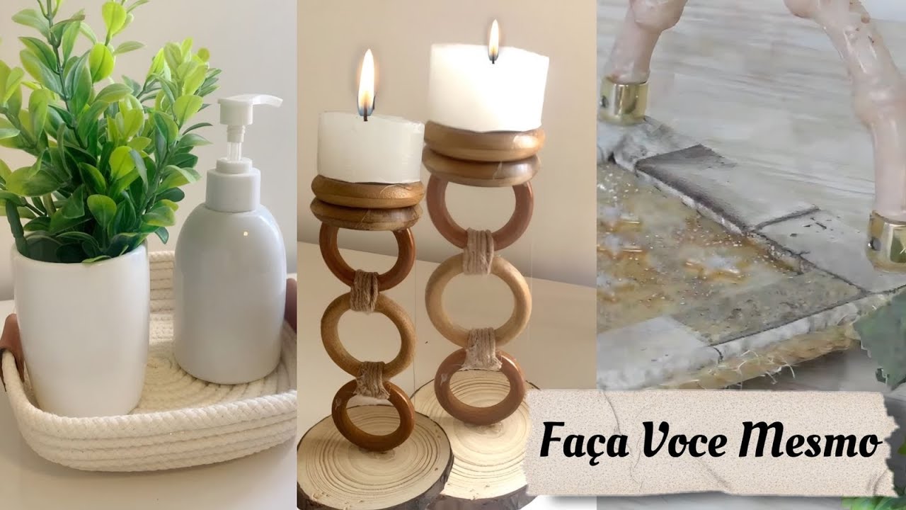 IDEIAS DE COMO FAZER FAÇA VOCE MESMO