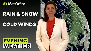 03022026  Wet And Wintry  Evening Weather Forecast Uk  Met Office Weather