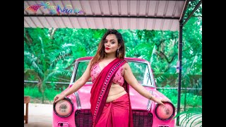 Saree Lover 2021 Ft Bong Beauty Kavee In Maroon Saree Saree Fashion Sareetehnaari