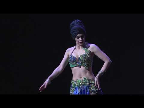 Esmeralda Colabone : Drum solo : BellyDance Festival&Competition-TheONE-2017