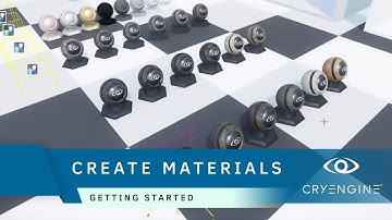 How to create materials in CRYENGINE | Getting Started